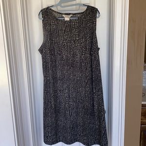 Ladies Sleeveless Dress Size 1X EUC